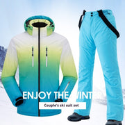 Winter Ski For Men And Women Jackets Waterproof And Thickened
